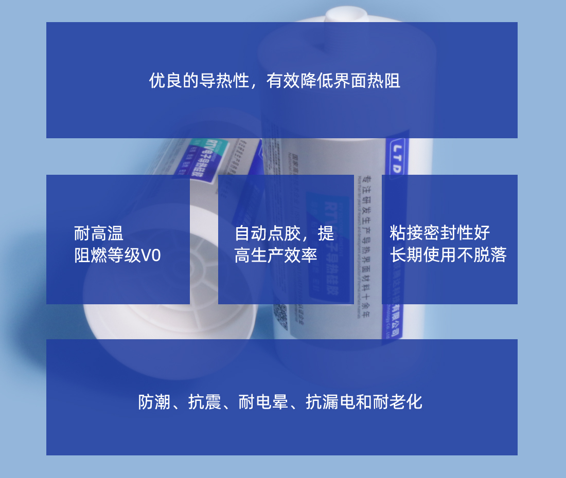 導(dǎo)熱硅膠產(chǎn)品特點(diǎn)